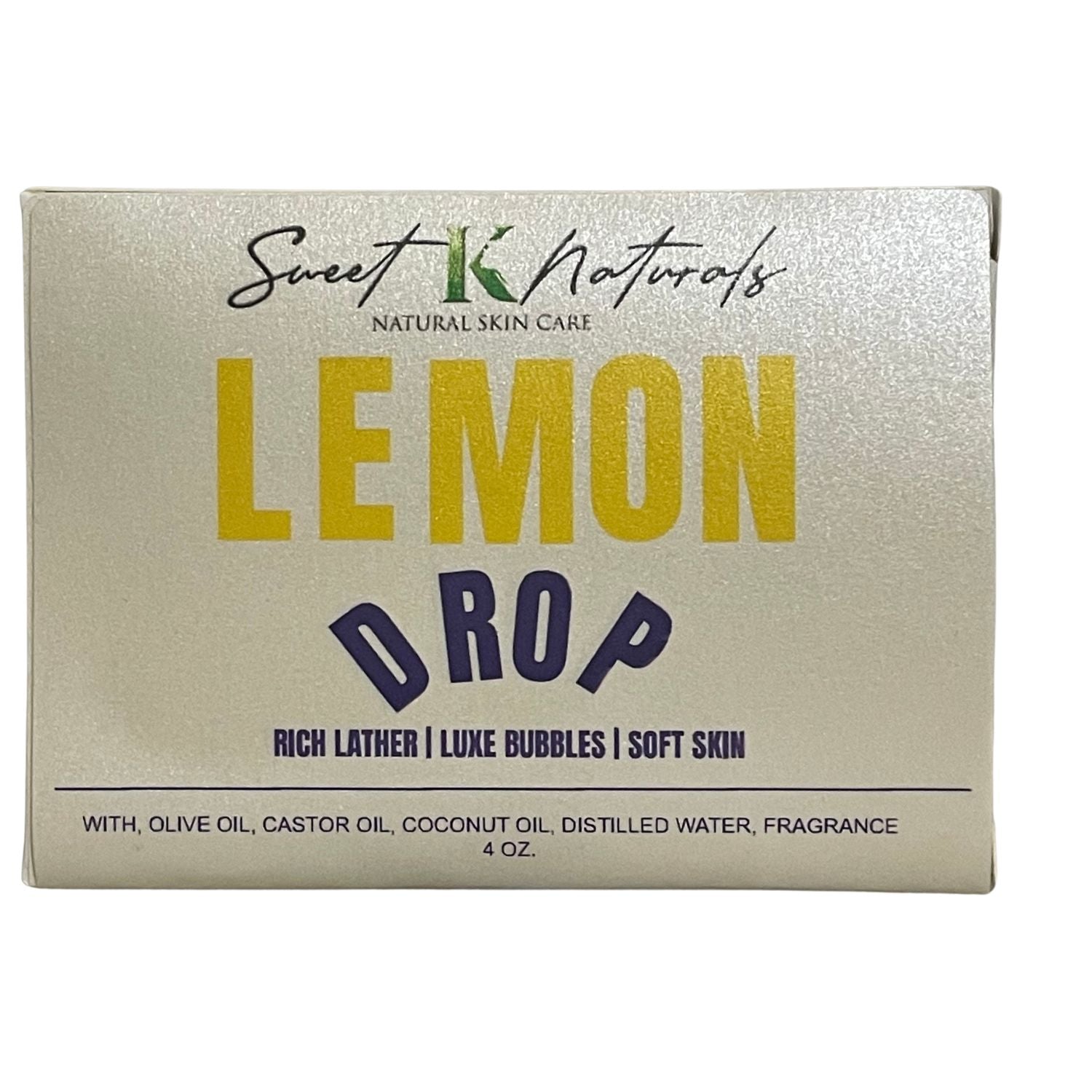 Lemon Drop Soap Bar - Sweet K Naturals