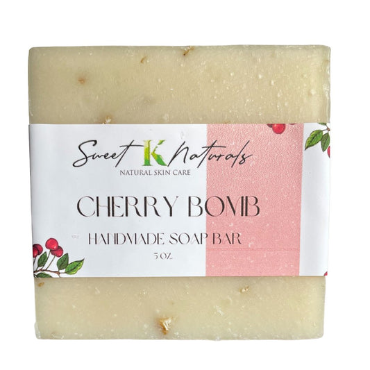 Cherry Bomb Soap Bar - Sweet K Naturals